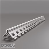 LIKOV Roh s PVC hranou CATNIC PZE-RC pro omítky tl. 7mm délka 3m